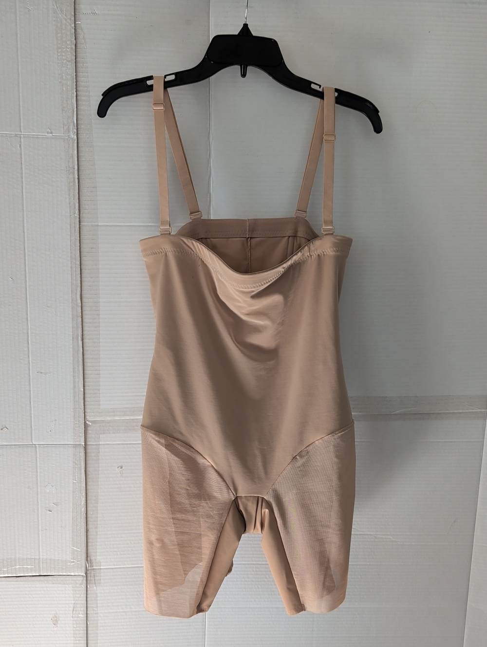 Honeylove Beige Full-Body Shaper SZ 1X Adjustable Straps Soft Comfy Intimates